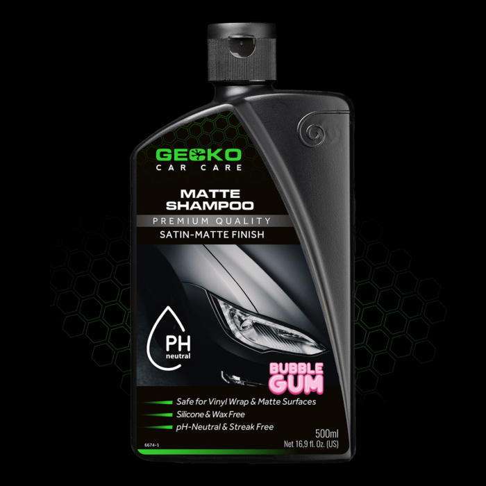 Gecko Matte Shampoo - Σαμπουάν για ματ επιφάνειες